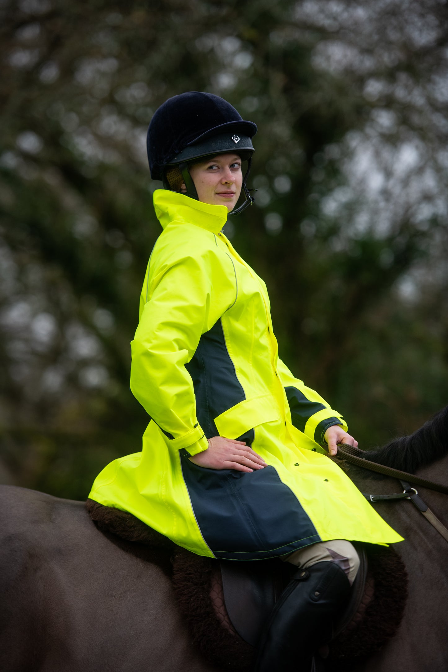 LADIES' HI VIS LANACRE COAT