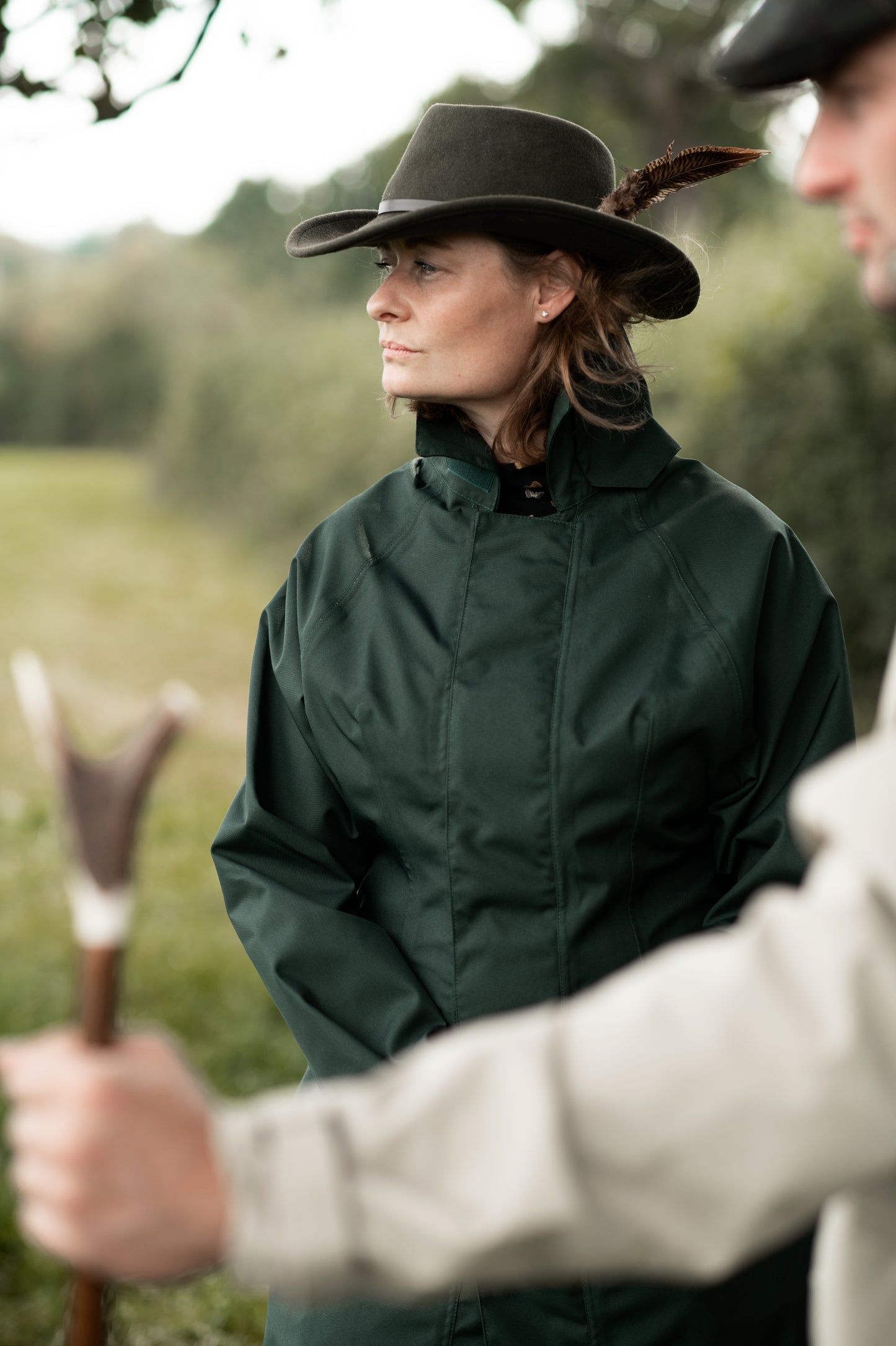 LADIES' RI-DRY CLASSIC COAT - GREEN