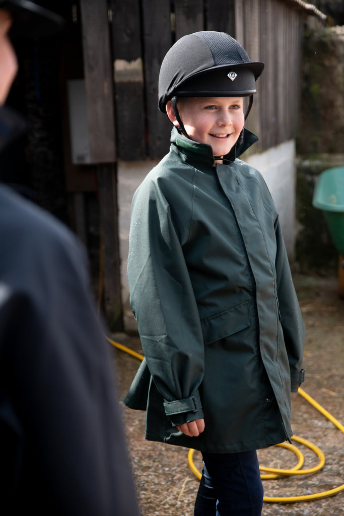 Pro Rider Unisex Waterproof Riding Jacket - Black – Mane Event Equestrian  Supplies