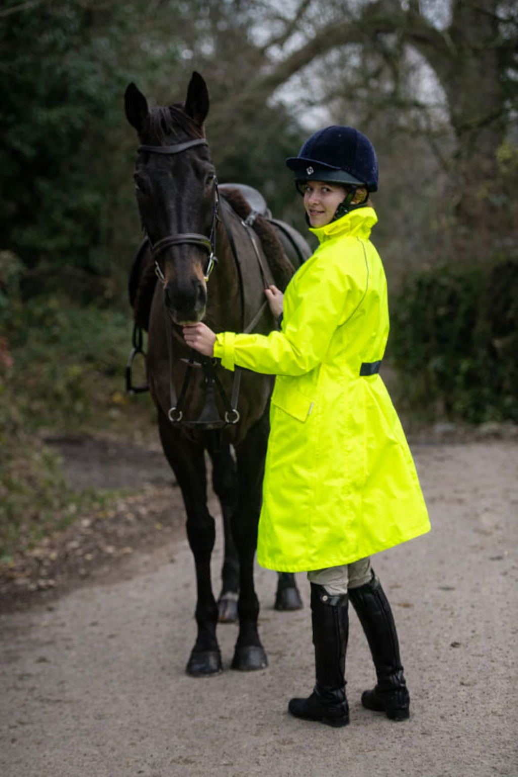 LADIES' HI VIS LANACRE COAT