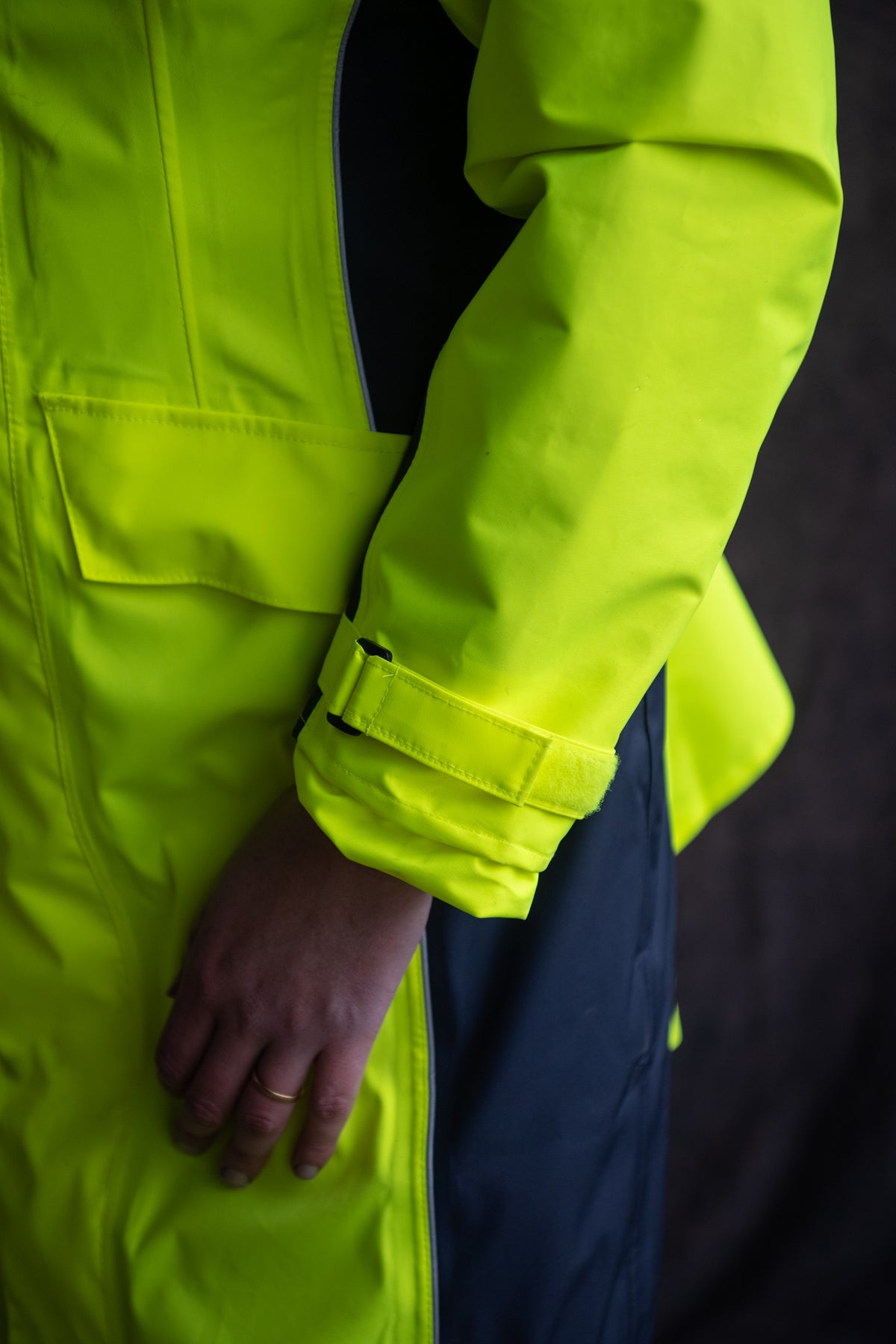 LADIES' HI VIS LANACRE COAT