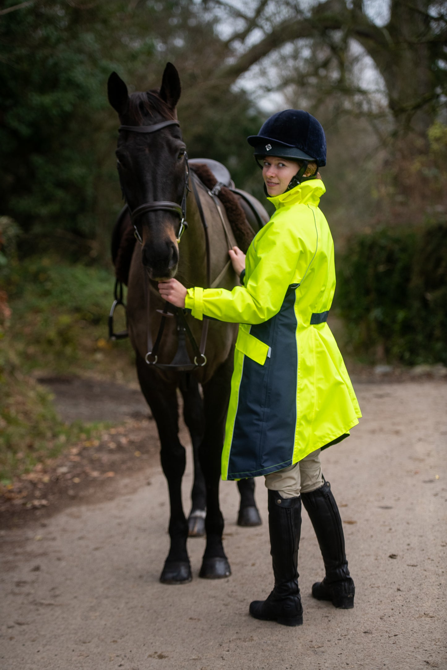 LADIES' HI VIS LANACRE COAT