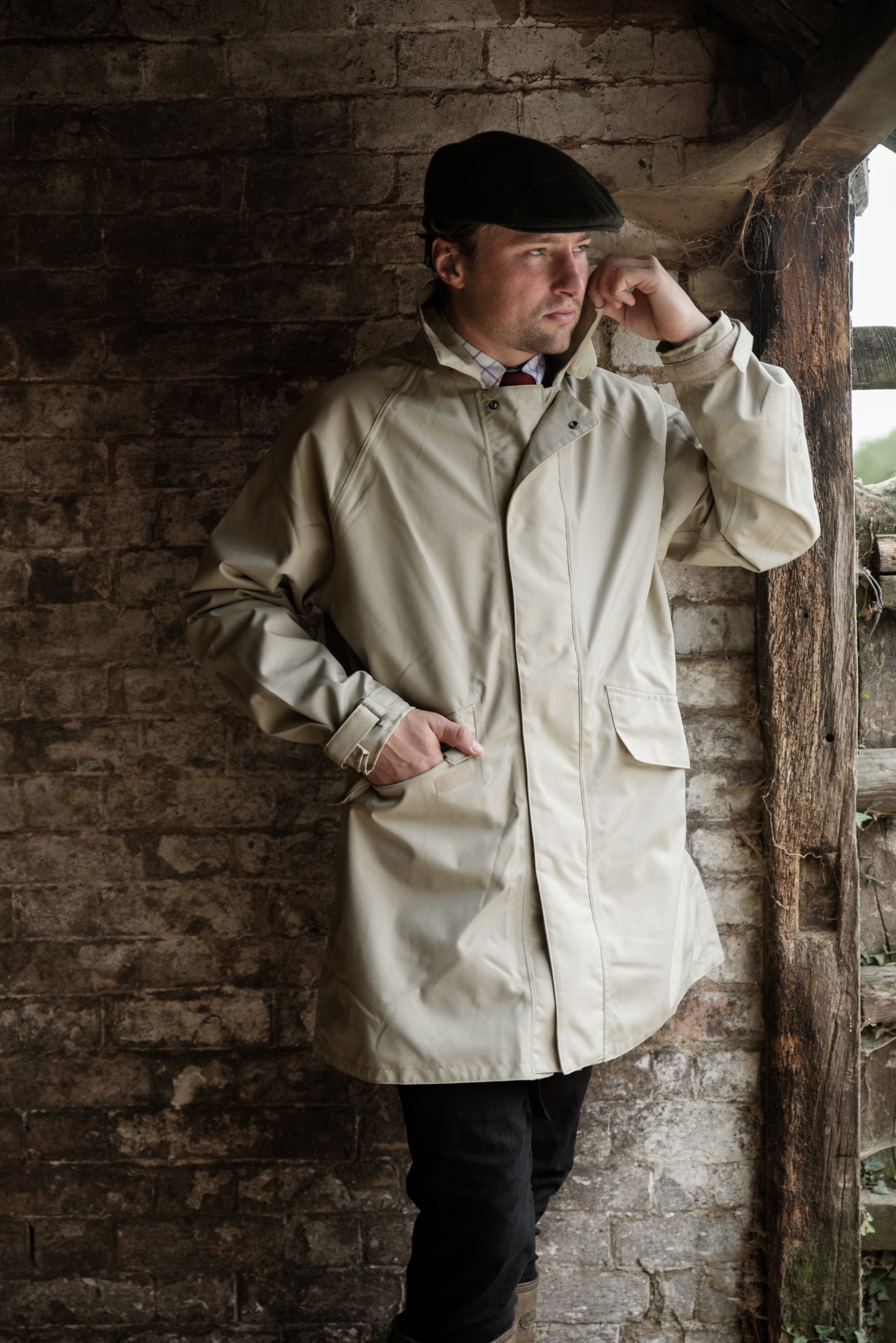 MEN'S RI-DRY CLASSIC COAT - BUFF