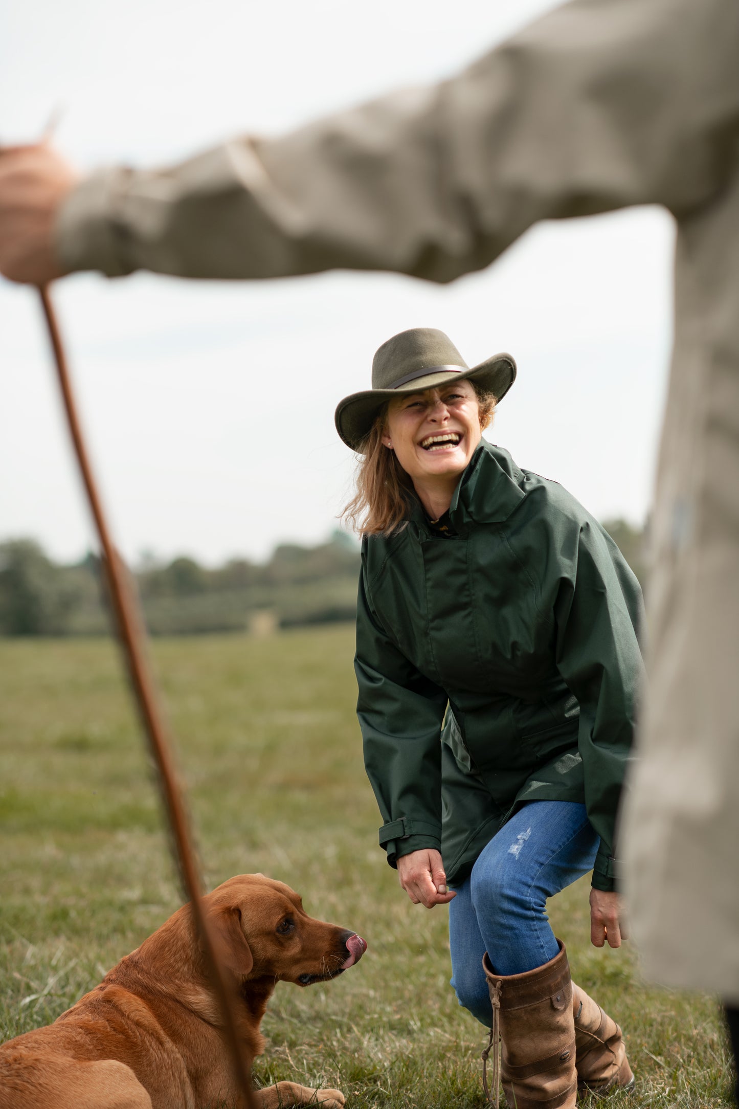 LADIES' RI-DRY CLASSIC COAT - GREEN